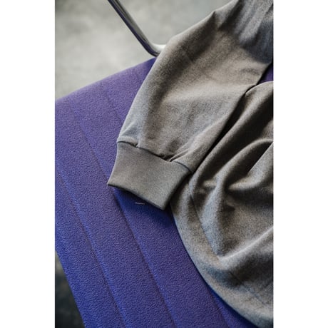 nonnotte "Hard Twist Balance Jersey" C/N Oversized Tapered  Long Sleeve