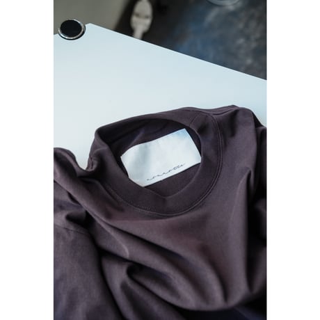 nonnotte "Hard Twist Balance Jersey" C/N Oversized Tapered  Long Sleeve