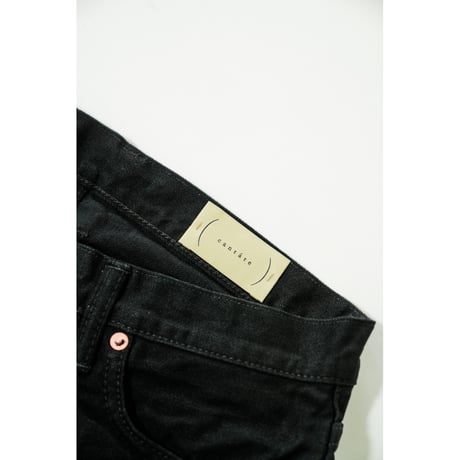 cantate Denim Straight Trousers (ONE WASH)