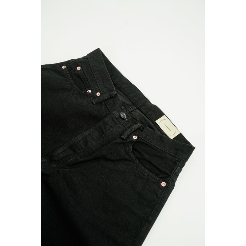 cantate Denim Flare Trousers (ONE WASH) | Muste