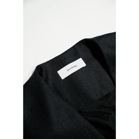 LEA BOBERG Ex. NL BLAZER - DARK NAVY TWIST HERRINGBOONE