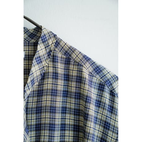 MAATEE&SONS 紐SHIRTS "SILK RAYON CHECK"