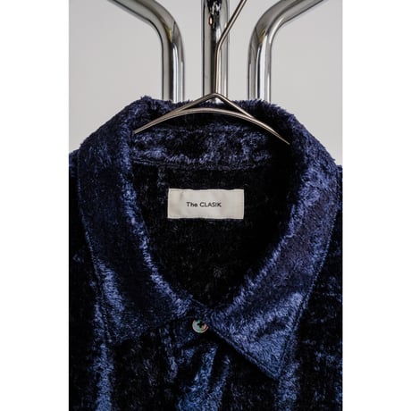 The CLASIK CRUSHED SILK VELVET SHIRTS