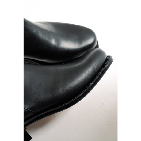 Post Production Side Zip Boots "Horse Wax"
