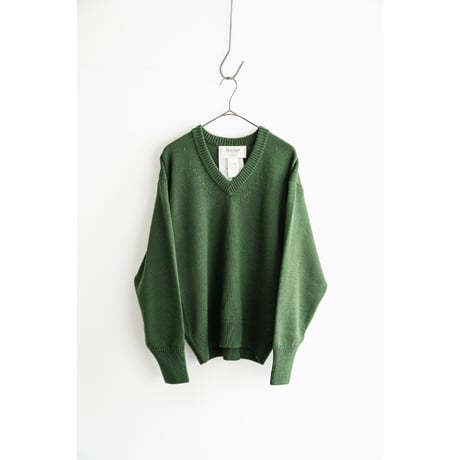 Olde H&Daughter TWIST WOOL V NECK P/O