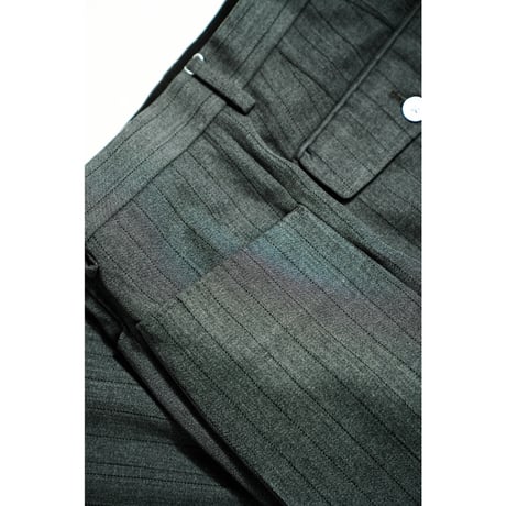 BIBOJA High Waisted Flare Trousers - No Pleat/L-Pockets