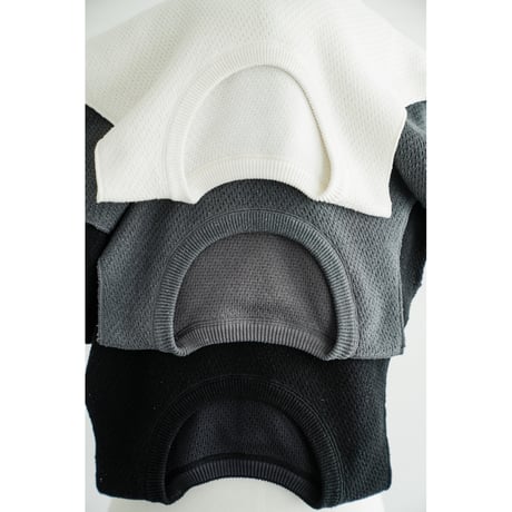 Olde H&Daughter Ex. ”SILK COTTON THERMAL” REVERSIBLE KNIT TANK TOP