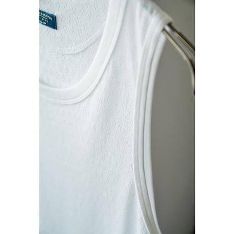 MAATEE&SONS Ex. "SUVIN MESH" TANK TOP