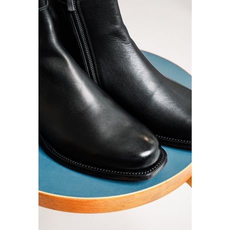 Post Production Side Zip Boots "calf"