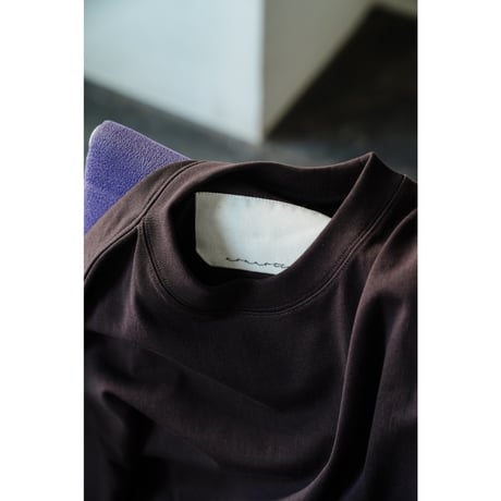nonnotte "Hard Twist Balance Jersey" C/N Oversized Tapered  Long Sleeve
