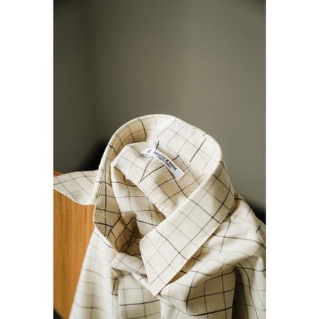 MAATEE&SONS SHORT POINT SHIRTS "tattersall"