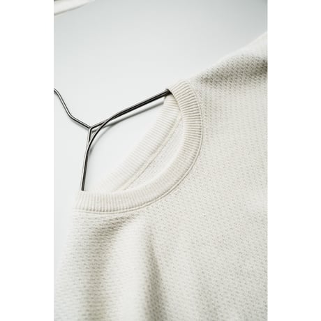 Olde H&Daughter SILK COTTON THERMAL KNIT P/O