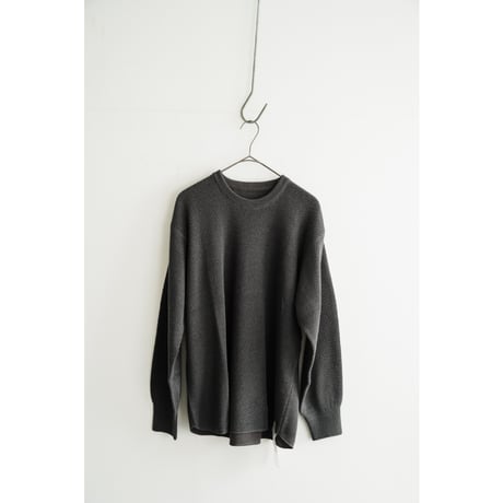 Olde H&Daughter SILK COTTON THERMAL KNIT P/O