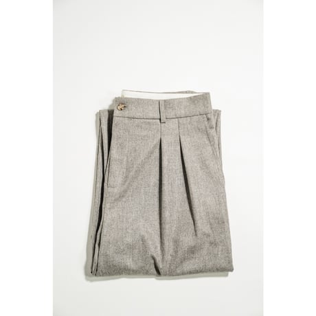 DE BONNE FACTURE WIDE LEG DRESS TROUSERS