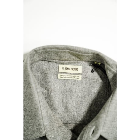 DE BONNE FACTURE MINIMAL OVERSHIRT