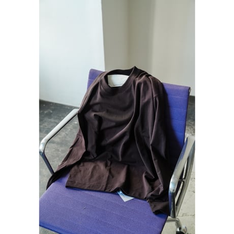 nonnotte "Hard Twist Balance Jersey" C/N Oversized Tapered  Long Sleeve