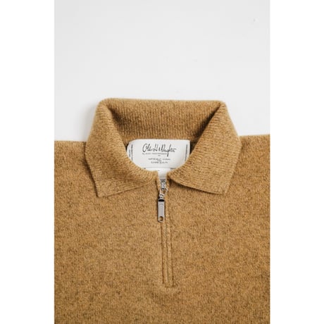 Olde H&Daughter WOOL/CASHMERE HALF ZIP P/O