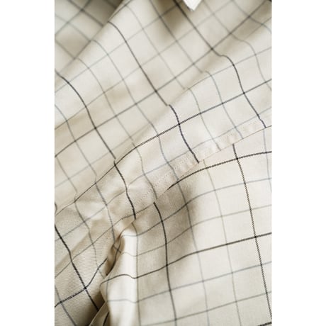 MAATEE&SONS SHORT POINT SHIRTS "tattersall"