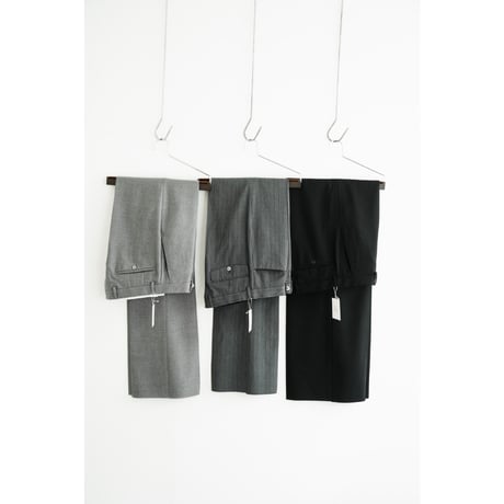 BIBOJA High Waisted Flare Trousers - No Pleat/Slanted Pockets