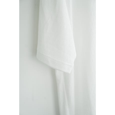 MAATEE&SONS Ex. "SUVIN MESH" CREW NECK TEE