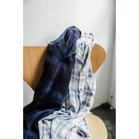 MAATEE&SONS OPEN COLLAR SHIRTS "海島綿RAYON"