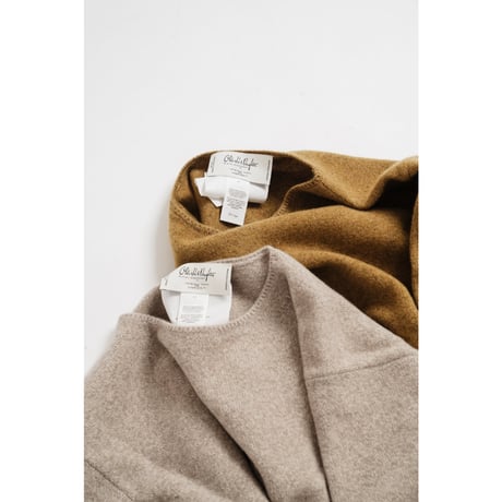Olde H&Daughter WOOL/CASHMERE BOAT NECK P/O