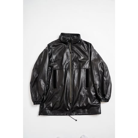 barbell object leather h/s coat