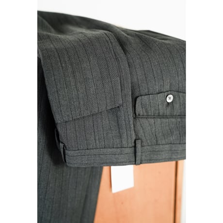 BIBOJA High Waisted Flare Trousers - No Pleat/L-Pockets