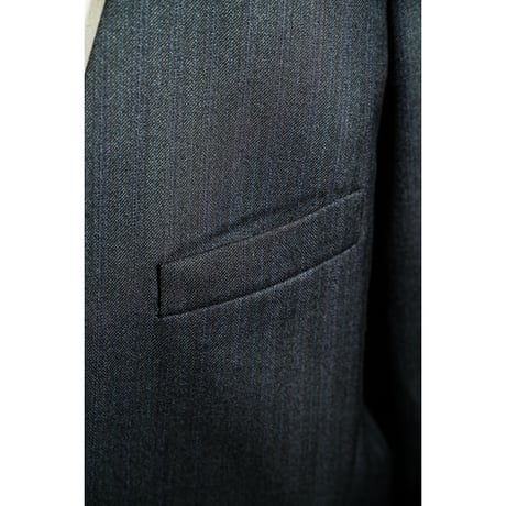 LEA BOBERG Ex. NL BLAZER - DARK NAVY TWIST HERRINGBOONE