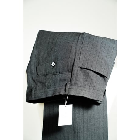 BIBOJA High Waisted Flare Trousers - No Pleat/L-Pockets