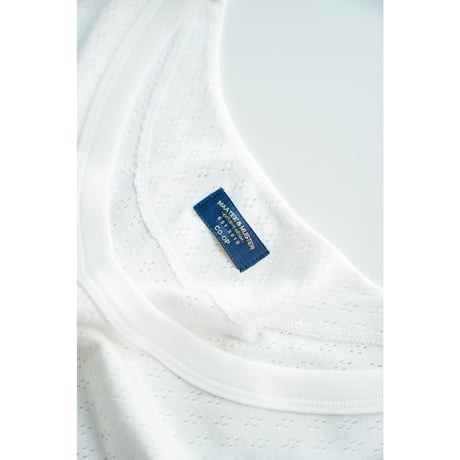 MAATEE&SONS Ex. "SUVIN MESH" TANK TOP