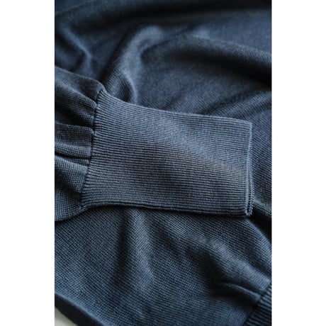 Olde H & Daughter SILK PLAIN STITCH CREW NECK P/O