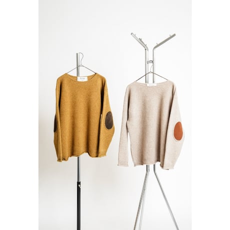 Olde H&Daughter WOOL/CASHMERE BOAT NECK P/O