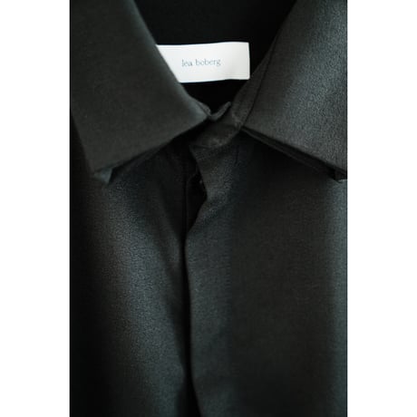 LEA BOBERG SC-FF SHIRT - BRITISH WOOL CREPE