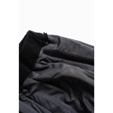MAATEE&SONS LAYERED PANTS "H/A WOOL 裏カシミヤ"