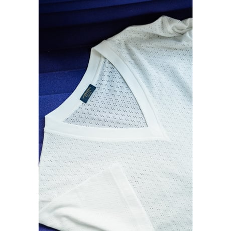MAATEE&SONS Ex. "ムコMESH" V-NECK TEE