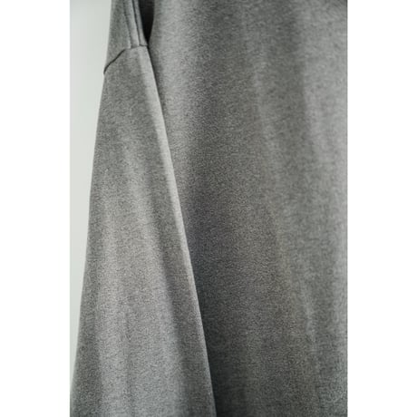 nonnotte "Hard Twist Balance Jersey" C/N Oversized Tapered  Long Sleeve