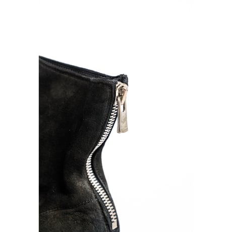 GUIDI "596GY" BACK ZIP BOOTS