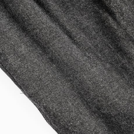 MAATEE&SONS EASY PANTS "LINENCASH SOFT TWEED HERINGBONE"
