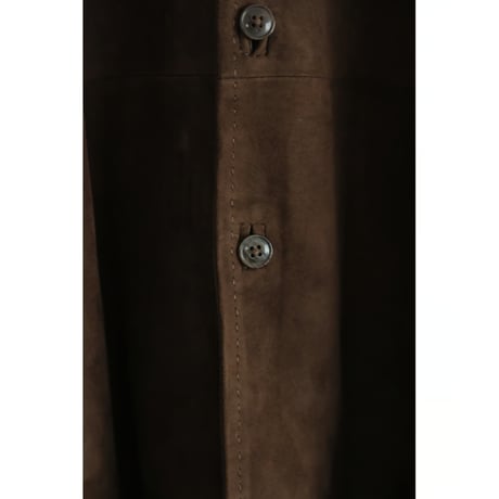 MAATEE&SONS SUEDE SHIRTS JACKET
