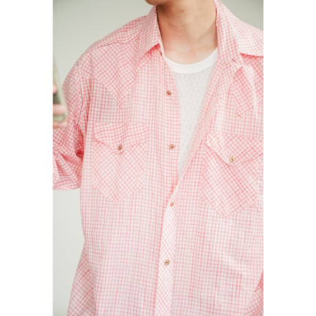 MAATEE&SONS Ex. "SUVIN MESH" TANK TOP