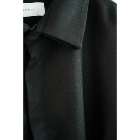 LEA BOBERG SC-FF SHIRT - BRITISH WOOL CREPE