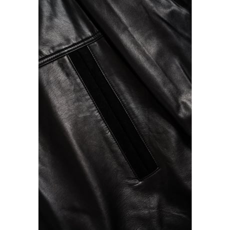barbell object leather h/s coat