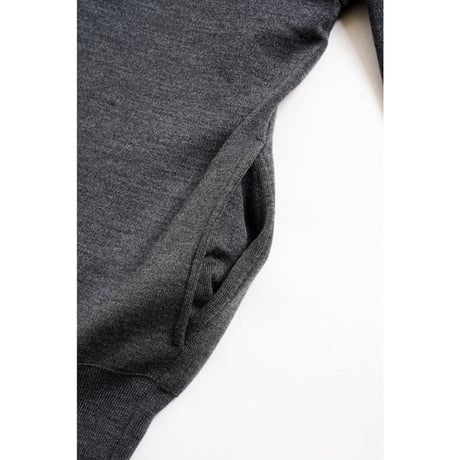 Olde H&Daughter  "WOOL KNIT TRACK" HALF ZIP