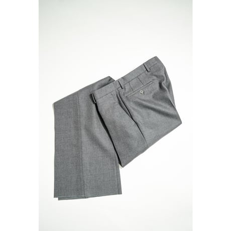 BIBOJA High Waisted Flare Trousers - No Pleat/Slanted Pockets
