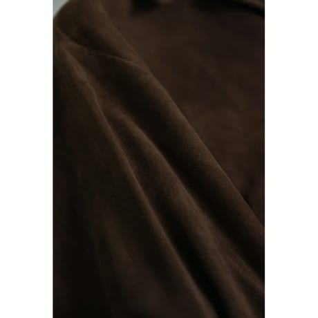 MAATEE&SONS SUEDE SHIRTS JACKET