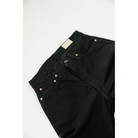 cantate Denim Straight Trousers (ONE WASH)