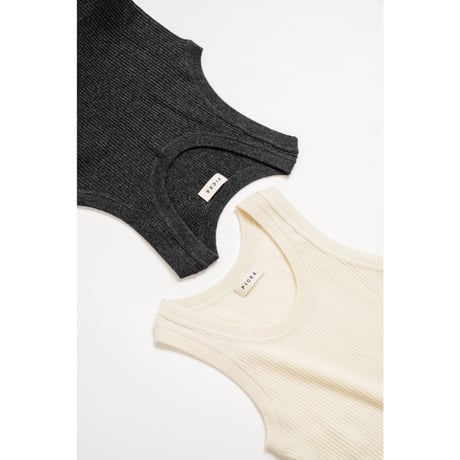 PICEA Ex. BABY CASHMERE RIB TANK TOP