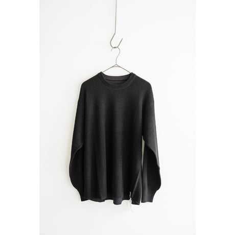 Olde H&Daughter SILK COTTON THERMAL KNIT P/O