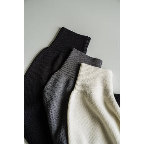 Olde H&Daughter SILK COTTON THERMAL KNIT P/O